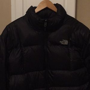 North Face winter coat.  Black.  Men’s L.  Down